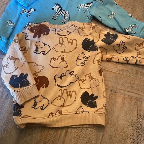 🐻🦓🐿️H&M bundle boys pullover sweaters size 12-18 months - Picture 5 of 9